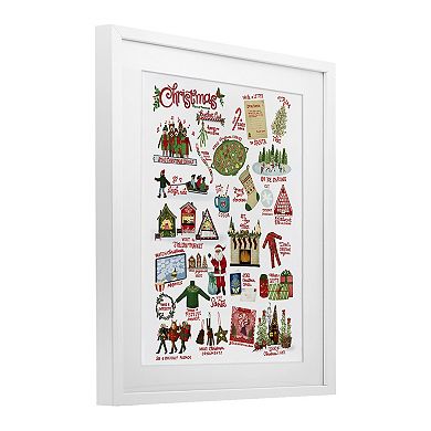 Stupell Home Decor Fun Christmas Traditions Wall Art