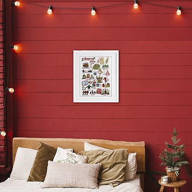 Stupell Home Decor Fun Christmas Traditions Wall Art