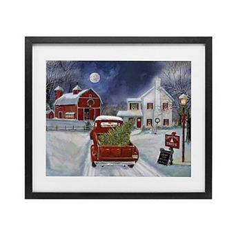 Stupell Home Decor Entering Christmas Tree Farm Wall Art