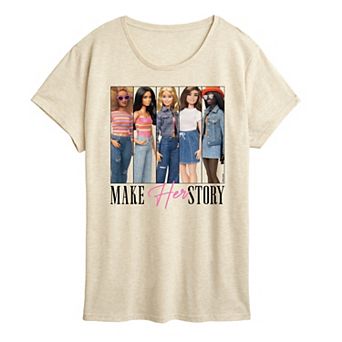 Women's Barbie® Make Herstory Graphic Tee