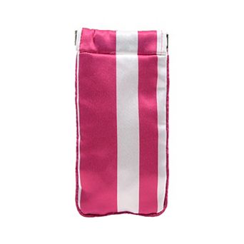 Deal Bar Pink Stripe Glasses Pouch