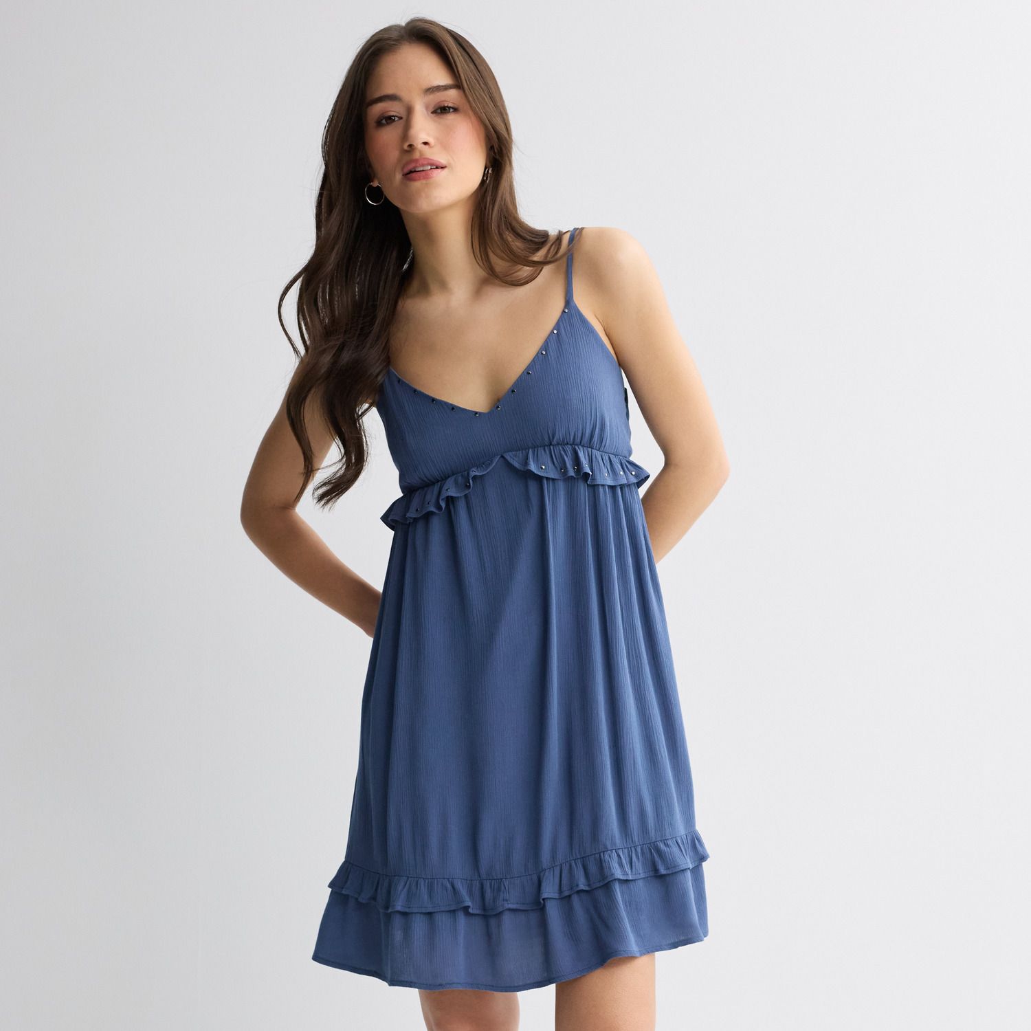 Женские платья Juniors' Pink Rose Ruffle Sundress