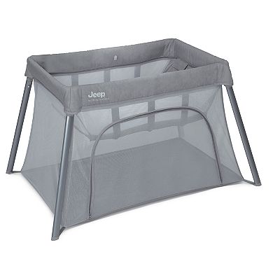 Jeep Horizon Compact Travel 2-in-1 Play Yard with Bassinet