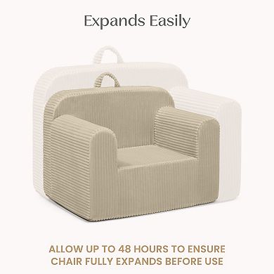 Delta Children Cozee Corduroy Foam Chair With Removable Slipcover
