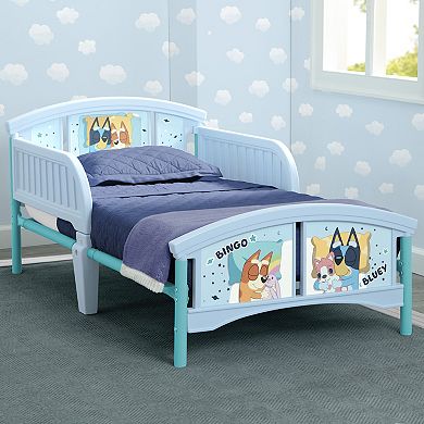 Delta Children Bluey Toddler Bed with Storage