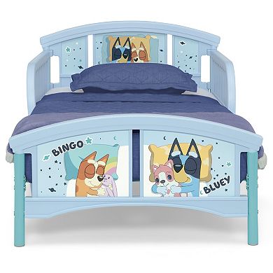 Delta Children Bluey Toddler Bed with Storage