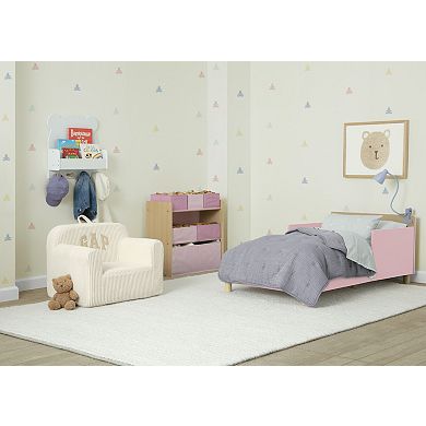 Delta Children Wood Toddler Bed with Reversible Headboard