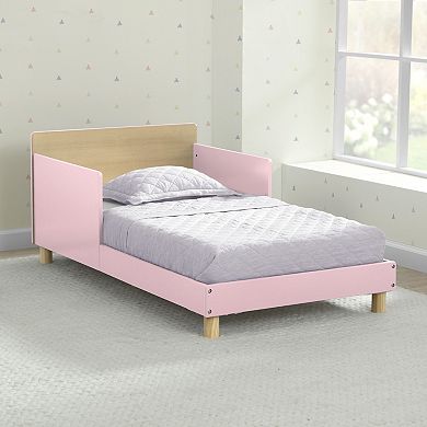 Delta Children Wood Toddler Bed with Reversible Headboard