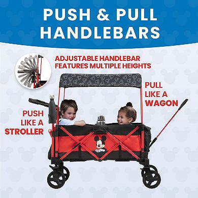 Delta Children Disney's Mickey Mouse Stroller Wagon