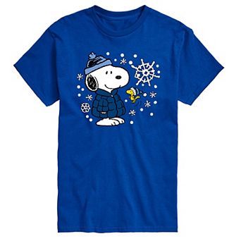Big & Tall Peanuts Snoopy & Woodstock Graphic Tee