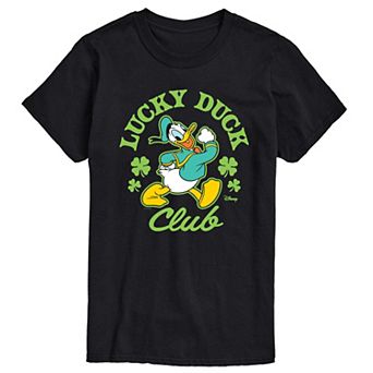 Big & Tall Disney's Donald Duck Lucky Duck Club Graphic Tee