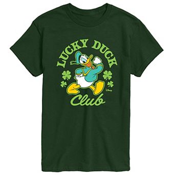 Big & Tall Disney's Donald Duck Lucky Duck Club Graphic Tee
