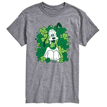Big & Tall Disney's Pluto Shamrocks Graphic Tee