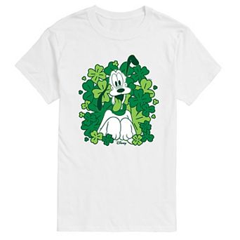 Big & Tall Disney's Pluto Shamrocks Graphic Tee