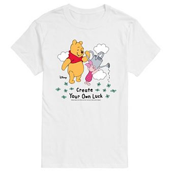 Big & Tall Disney's Winnie The Pooh Create Your Own Luck Graphic Tee