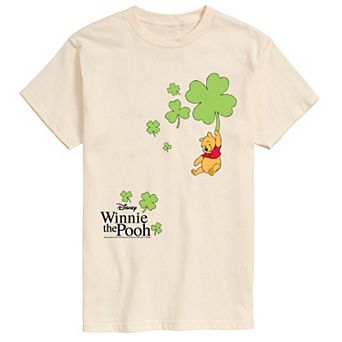 Big & Tall Disney's Winnie The Pooh Shamrock Collage Graphic Tee