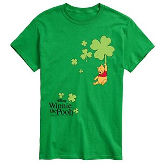 Big & Tall Disney's Winnie The Pooh Shamrock Collage Graphic Tee