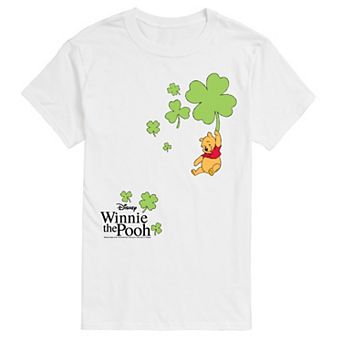 Big & Tall Disney's Winnie The Pooh Shamrock Collage Graphic Tee