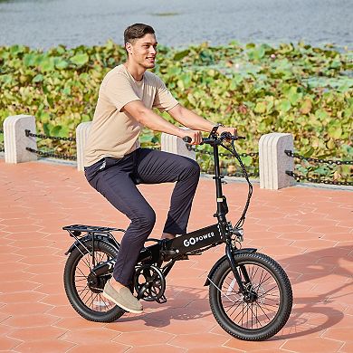 Gopowerbike GoVolt 20-inch Folding Electric Bike