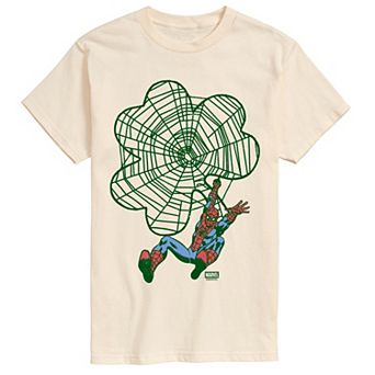 Big & Tall Marvel Spider-Man Swinging Web Graphic Tee