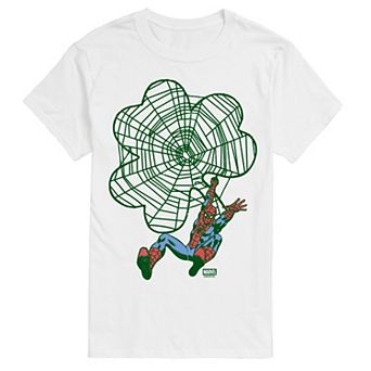 Big & Tall Marvel Spider-Man Swinging Web Graphic Tee