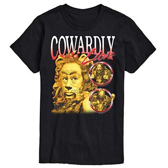 Big & Tall The Wizard Of Oz Cowardly Lion Graphic Tee