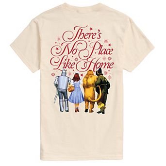 Big & Tall The Wizard Of Oz There's No Place Like Home Graphic Tee