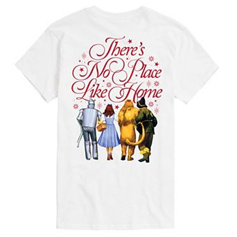 Big & Tall The Wizard Of Oz There's No Place Like Home Graphic Tee