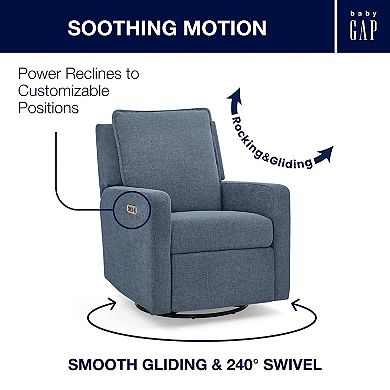 BabyGap Harlowe Power Recliner with USB/C Charging Rocking Chair