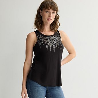 Women's Apt. 9® Embellished Tank Top