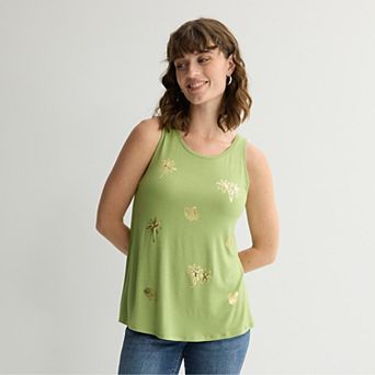 Women's Apt. 9® Embellished Tank Top