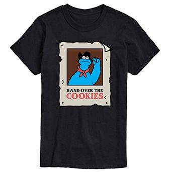 Big & Tall Sesame Street Cookie Monster Graphic Tee