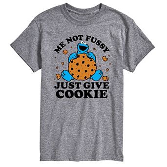 Big & Tall Sesame Street Cookie Monster Graphic Tee