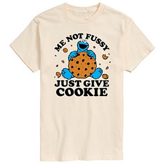 Big & Tall Sesame Street Cookie Monster Graphic Tee