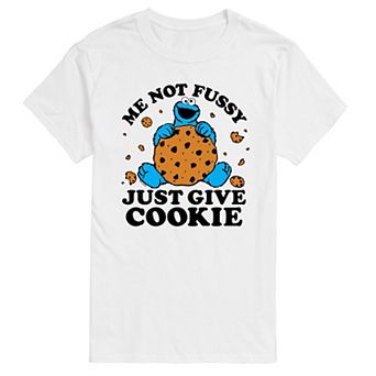 Big & Tall Sesame Street Cookie Monster Graphic Tee