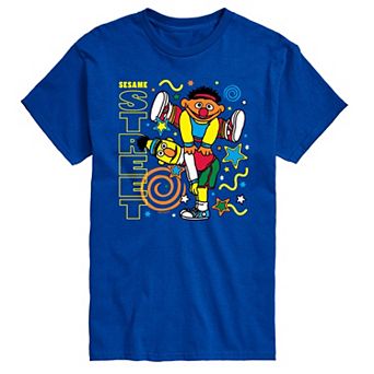 Big & Tall Sesame Street Bert & Ernie Retro Graphic Tee