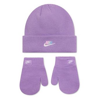 Toddler Nike Club Beanie & Mittens Set