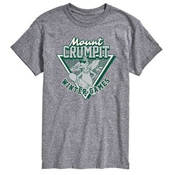 Men's Dr. Seuss The Grinch Mount Crumpit Winter Games Graphic Tee