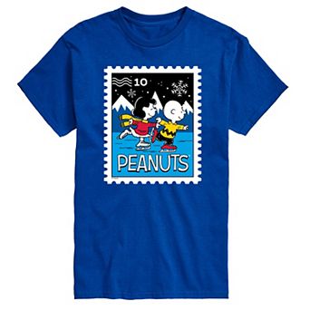 Men's Peanuts Lucy & Charlie Ice Skating Graphic Tee