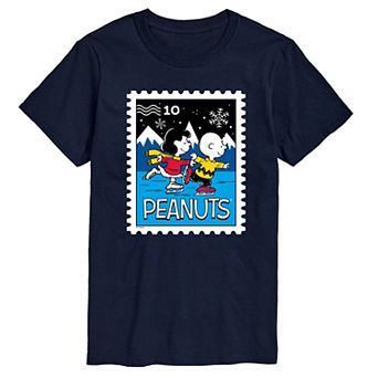 Men's Peanuts Lucy & Charlie Ice Skating Graphic Tee