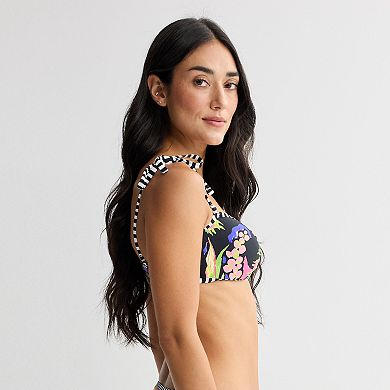 Juniors' Freshwater Bandeau Swimsuit Top