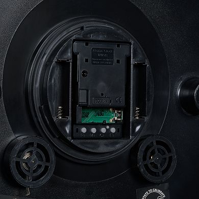 La Crosse Technology 18-Inch Indoor / Outdoor Atomic Analog Wall Clock with Temp & Humidity