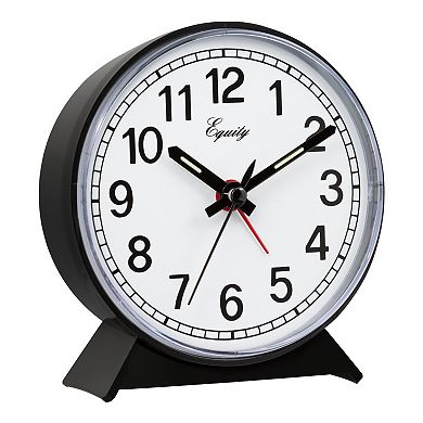 La Crosse Technology 4.25-Inch Keywind Bedside Alarm Clock