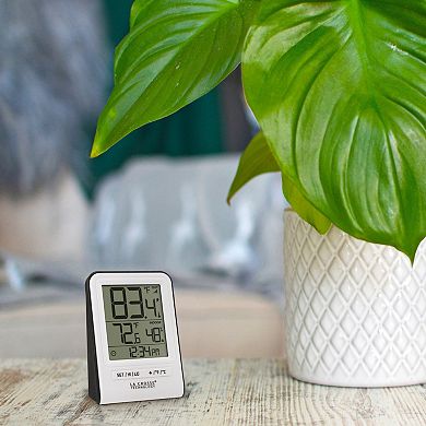 La Crosse Technology Wireless Temperature & Humidity Station with Time