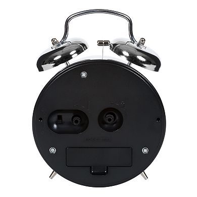 La Crosse Technology 6.5-Inch Battery Operated Analog Twin Bell Alarm Clock