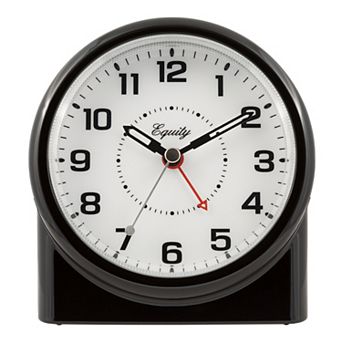 La Crosse Technology Night Vision Silent Sweeping Analog Alarm Clock