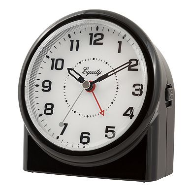 La Crosse Technology Night Vision Silent Sweeping Analog Alarm Clock