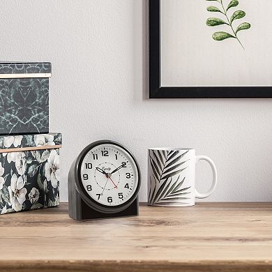 La Crosse Technology Night Vision Silent Sweeping Analog Alarm Clock