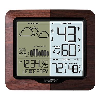 La Crosse Technology Digital Wireless Weather Station with Pressure History