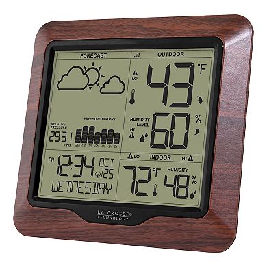 La Crosse Technology Digital Wireless Weather Station with Pressure History